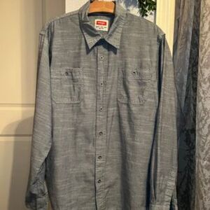 Wrangler | Button Down Long Sleeve | Size XL